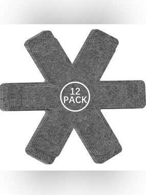 Pot & Pan Protectors 12 Pack Prevent Scratches NEW
